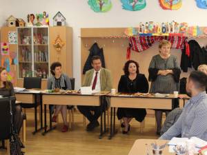 Violeta Țăran a fost prezentă la lucrările reuniunii manageriale găzduită de Şcoala din Berchișești